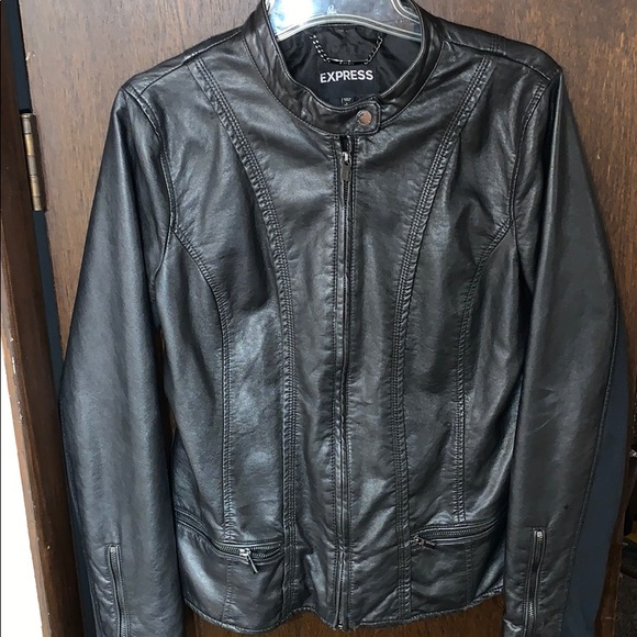 Express Jackets & Blazers - Express leather jacket